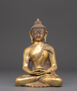 Gold Plated Amitabha Statue
