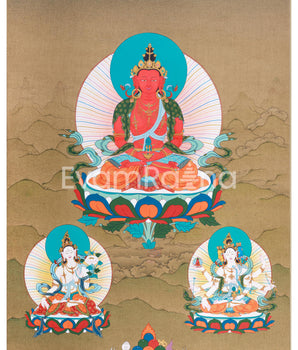 Aparmita Buddha Thangka 