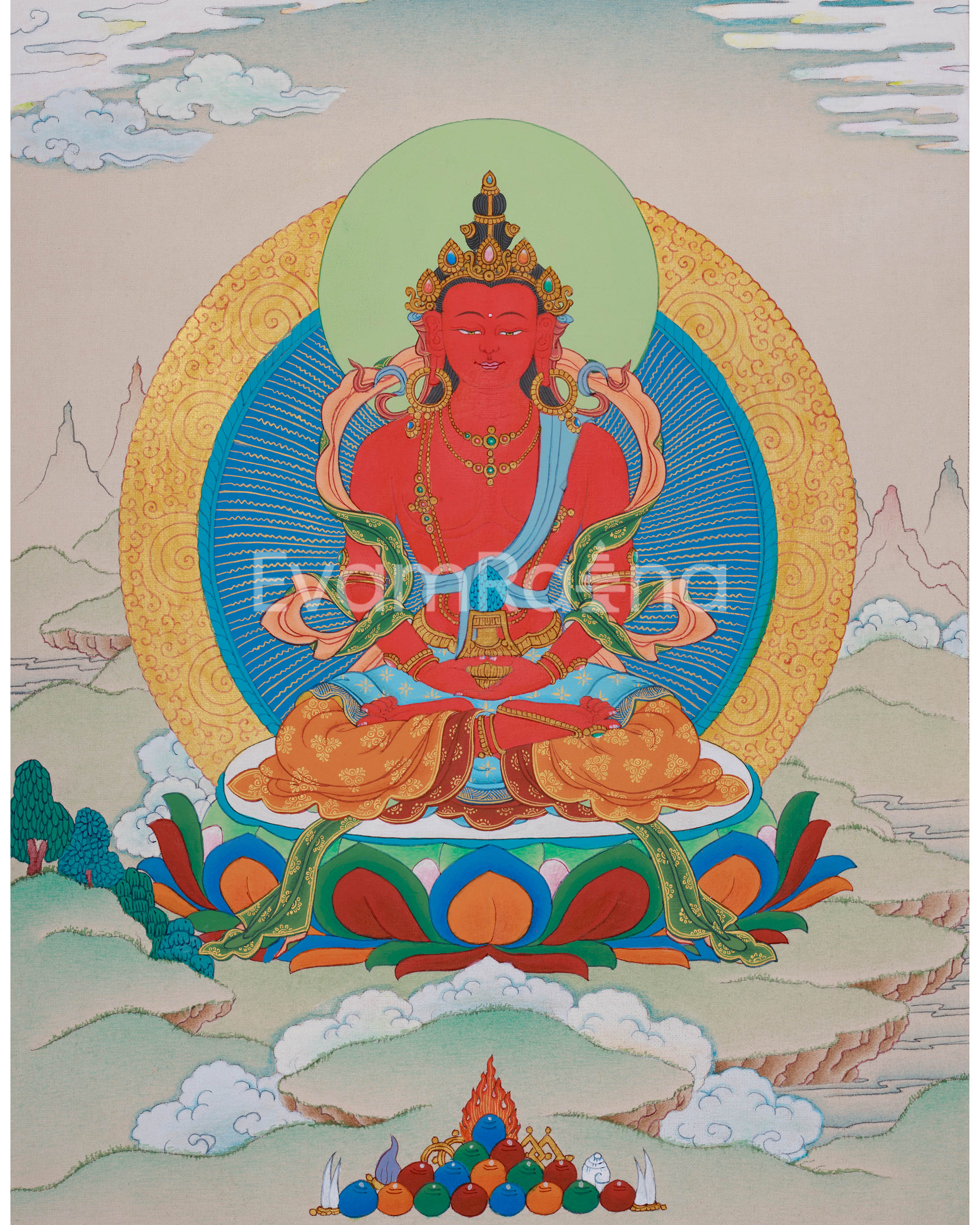 Amitayus Buddha of Health and Longevity