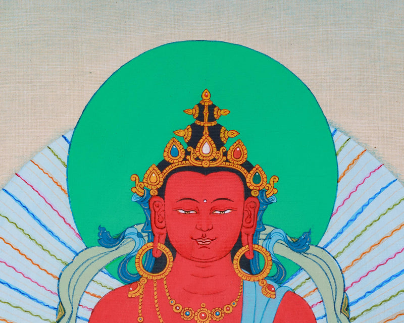 Small Amitayus Thangka