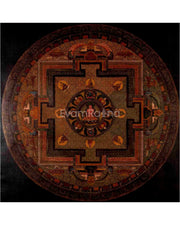 Amitayus Buddha Mandala Thangka Art Painting