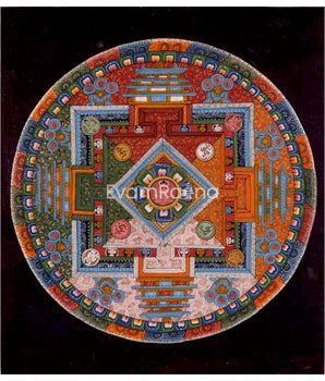 Amitayus Buddha Mandala Thangka