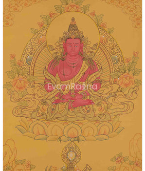 Amitayus Buddha Thangka Painting
