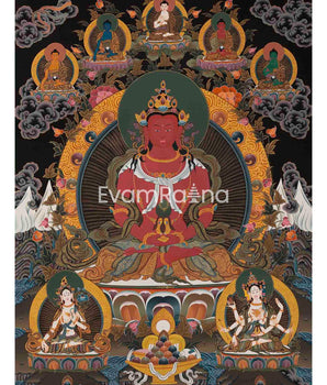 Amitayus Buddha Thangka