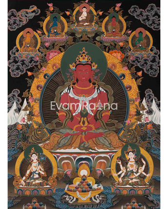 Amitayus Buddha Thangka