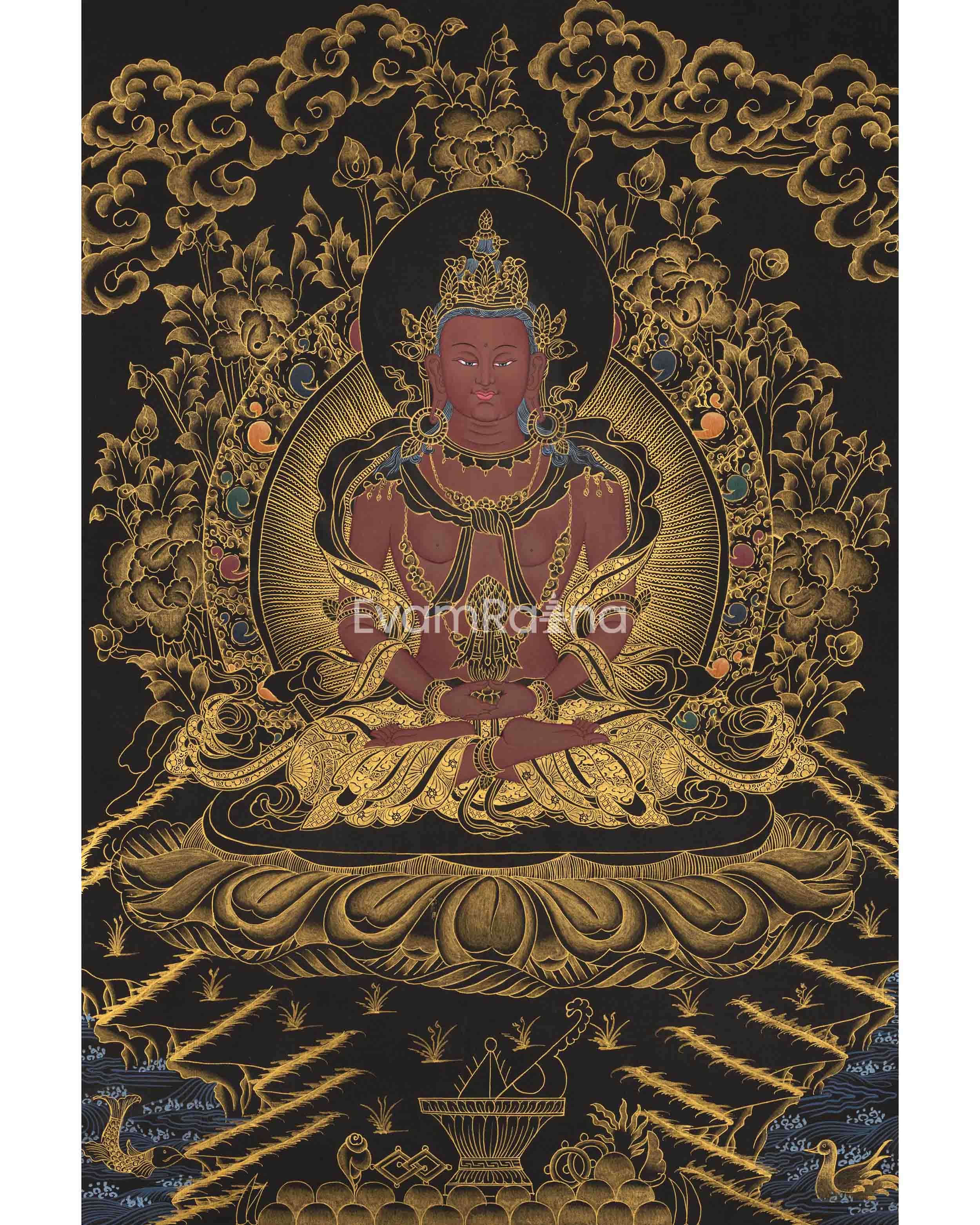 Amitayus Buddha Thangka