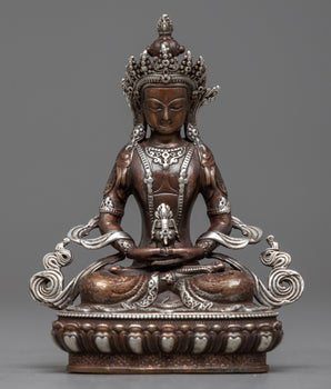 Machine Made Amitayus Buddha Statue