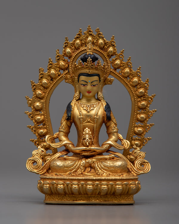 Tiny Buddha Amitayus Statue