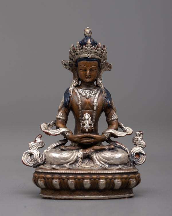 Machine Crafted Amitayus Buddha Statue