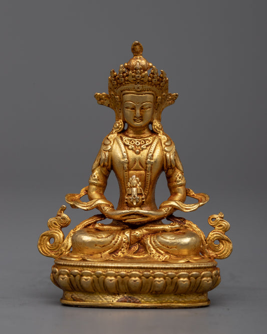 Amitayus Buddha Machine Statue