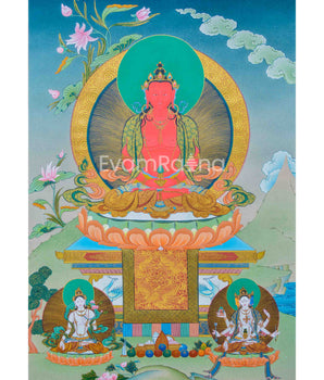 Amitayus Buddha Thangka