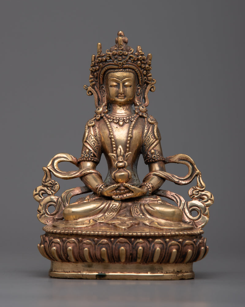 Copper Amitayus Buddha Statue