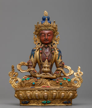 Buddha Amitayus Mantra Practice Statue