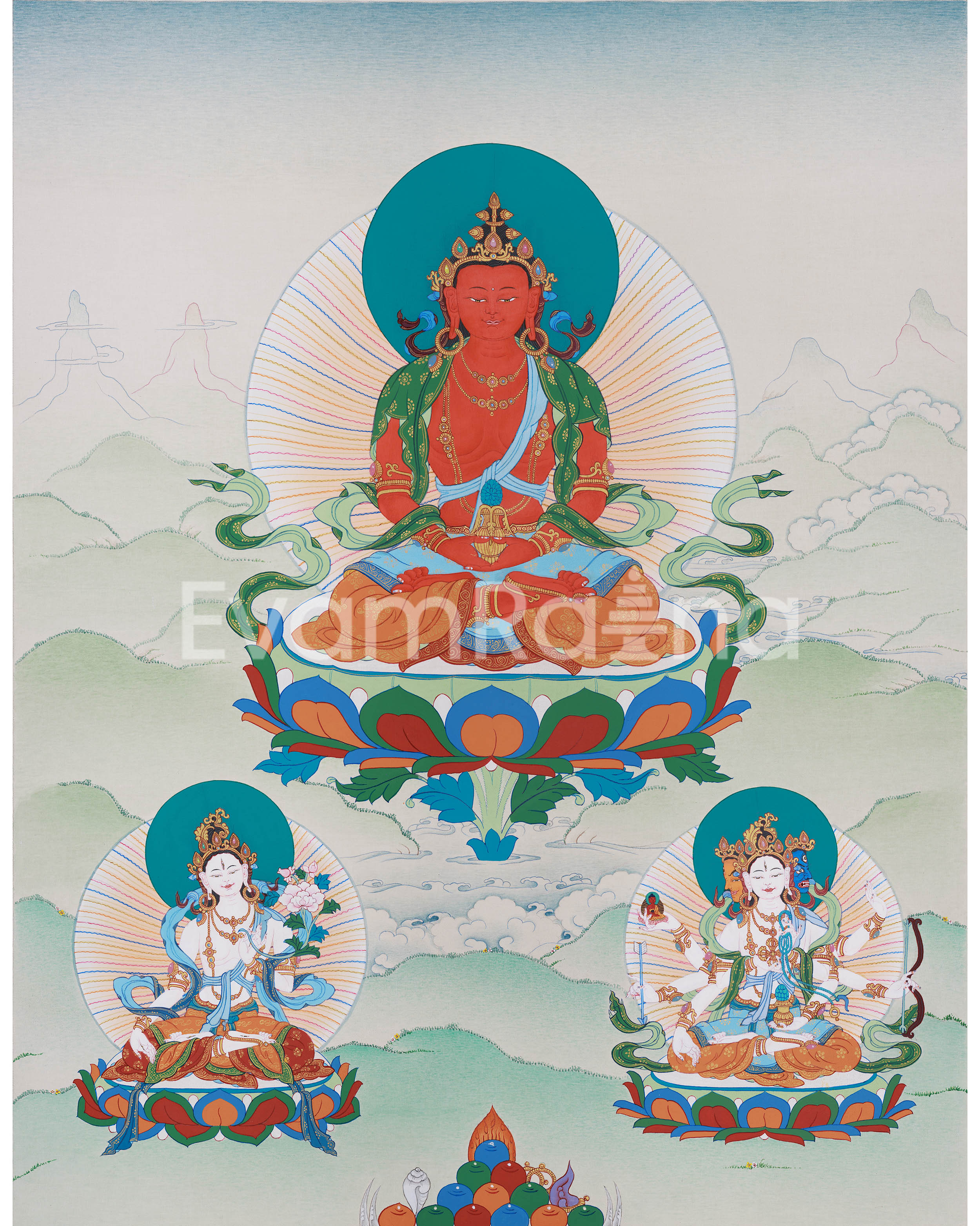 Divine Blessings of Longevity: Amitayus