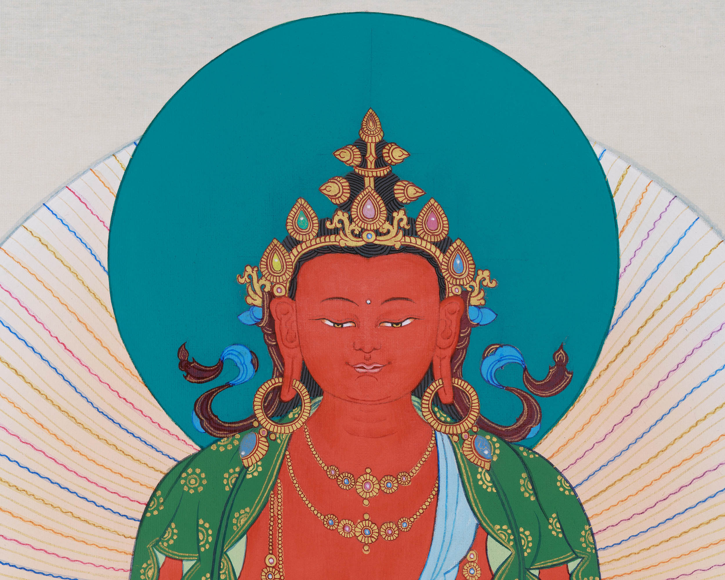 Divine Blessings of Longevity: Amitayus, White Tara, and Namgyalma