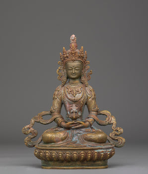 Handcrafted Amitayus Decor Figurine
