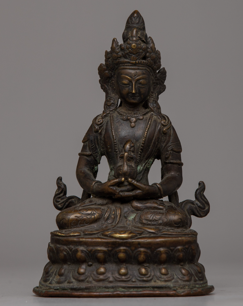 Amitayus Buddha Tibet Statue