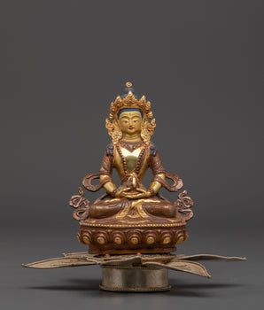 Tibetan Amitayus Statue