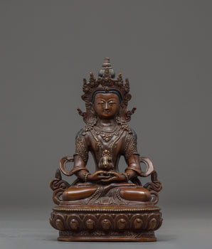Traditional Amitayus Buddha Sculpture