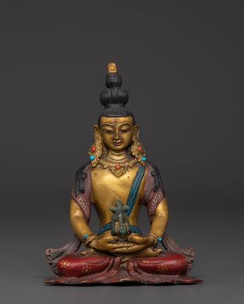Tibetan Amitayus Buddha Statue 