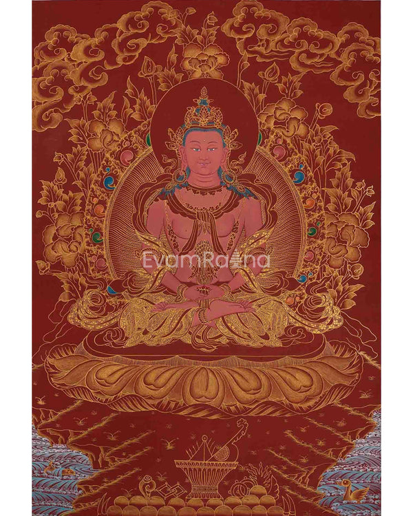 Amitayus Buddha Thangka