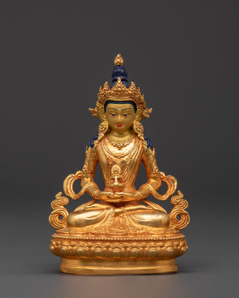 Handcrafted Amitayus Buddha Statue 