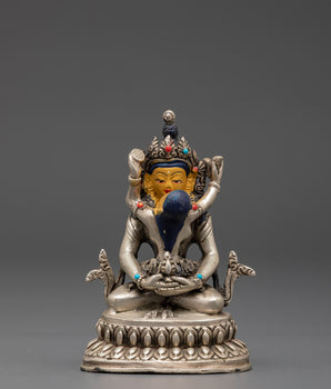 Handmade Amitayus with Consort Statue