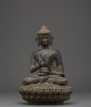 Amogasiddhi Buddha Statue | Fearlessness and Wisdom