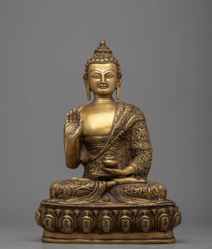 Amoghasiddhi Buddha Statue