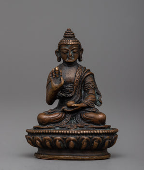 Machine-Made Amoghasiddhi Statue