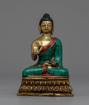 Small Amoghasiddhi Buddha Statue
