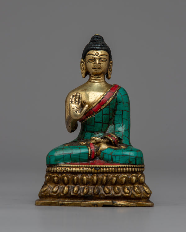 Small Amoghasiddhi Buddha Statue