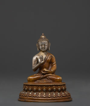 Amogasiddhi Copper Statue