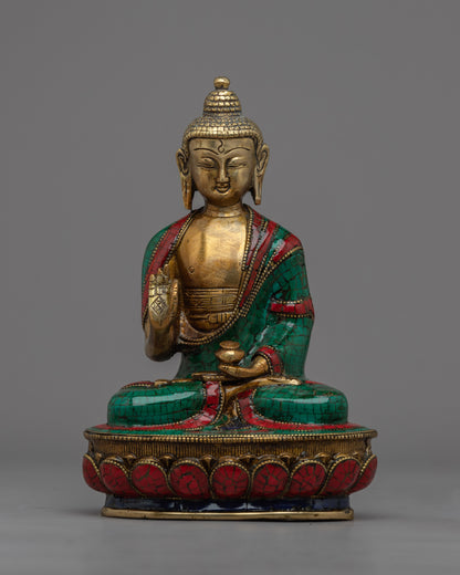 Amoghasiddhi Buddha Statue