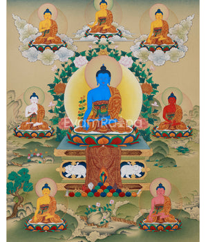 The Eight Healing Buddhas