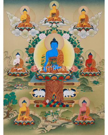 The Eight Healing Buddhas