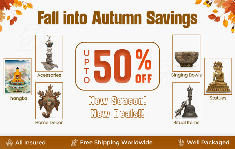Fall Into The Autumn Saving Sale Campaign, Discount Up to 40%, Free Shipping Worldwide, EvamRatna