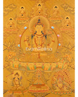 Avalokiteshvara Chengrezig Thangka 