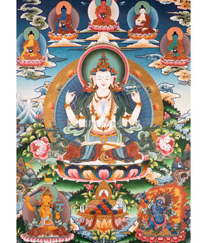 Chenresig Thangka