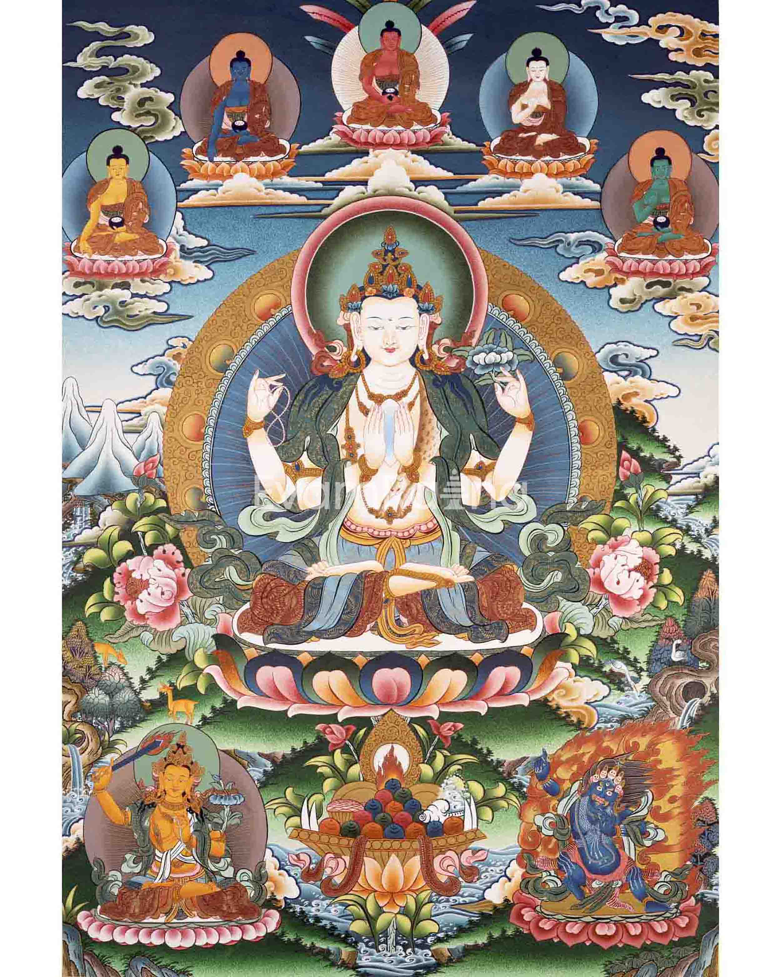 Chenresig Thangka