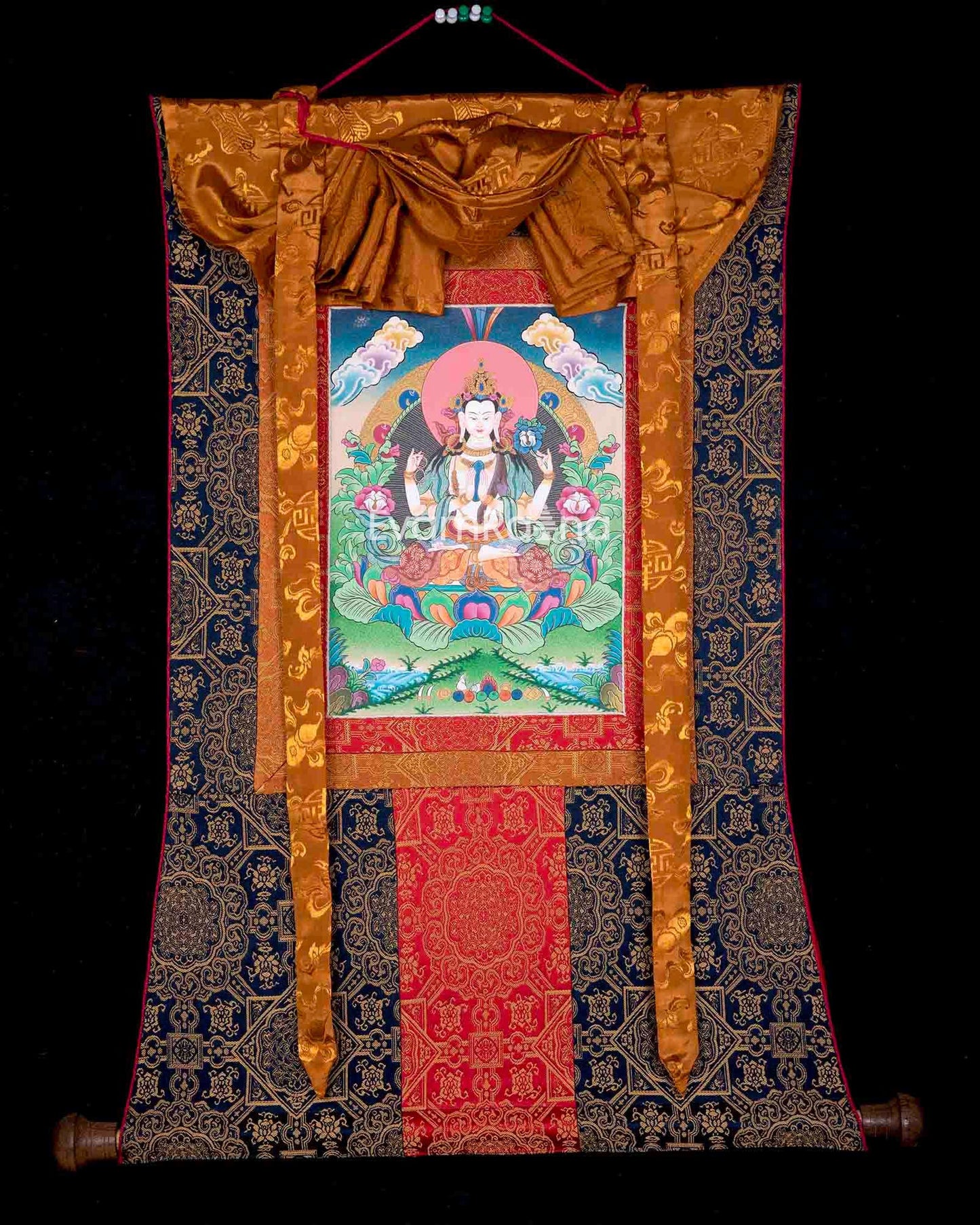 Avalokiteshvara Chengrezig Thangka