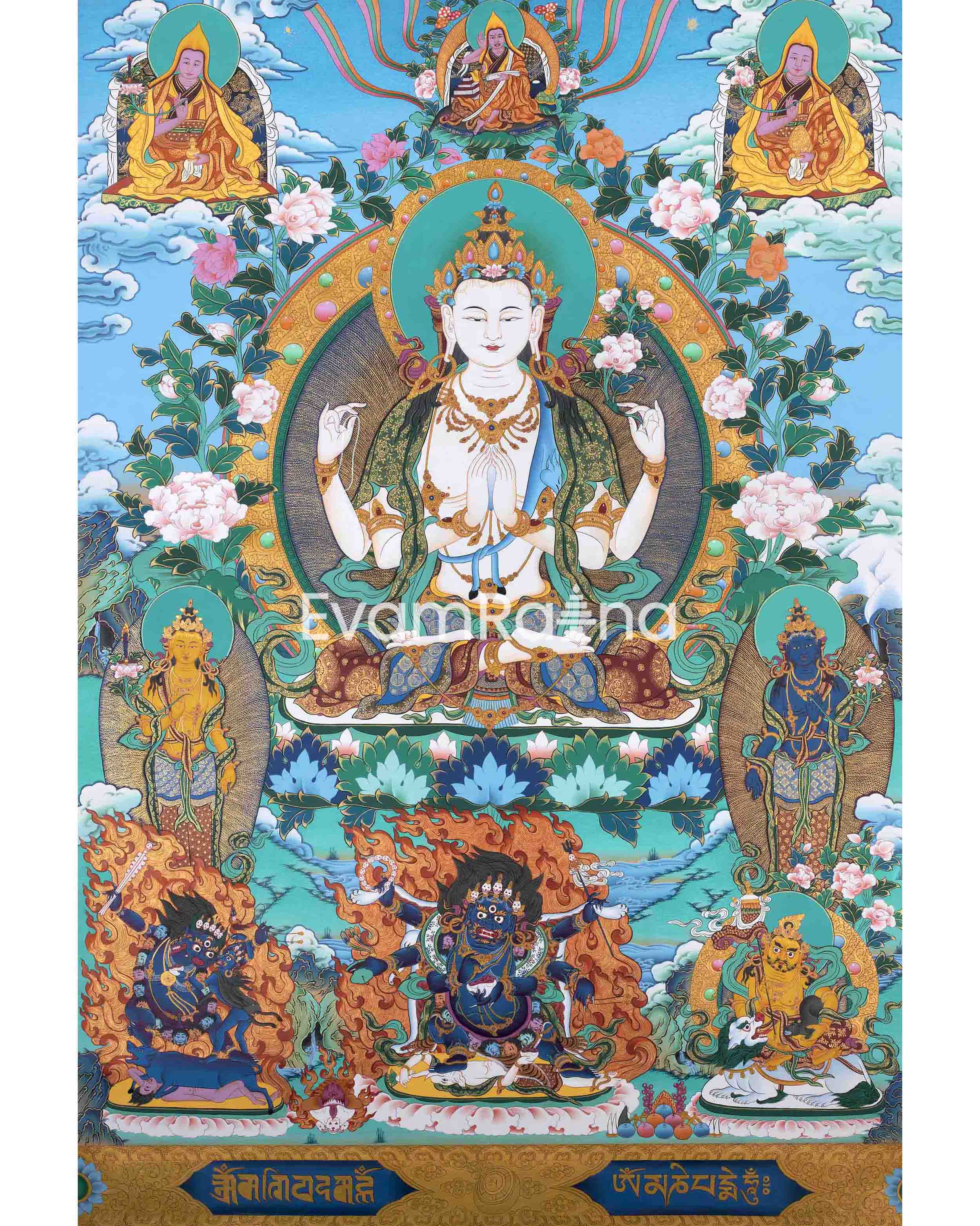 Avalokiteshvara Chenresig Print