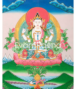 Avalokiteshvara Chenrezig Thangka