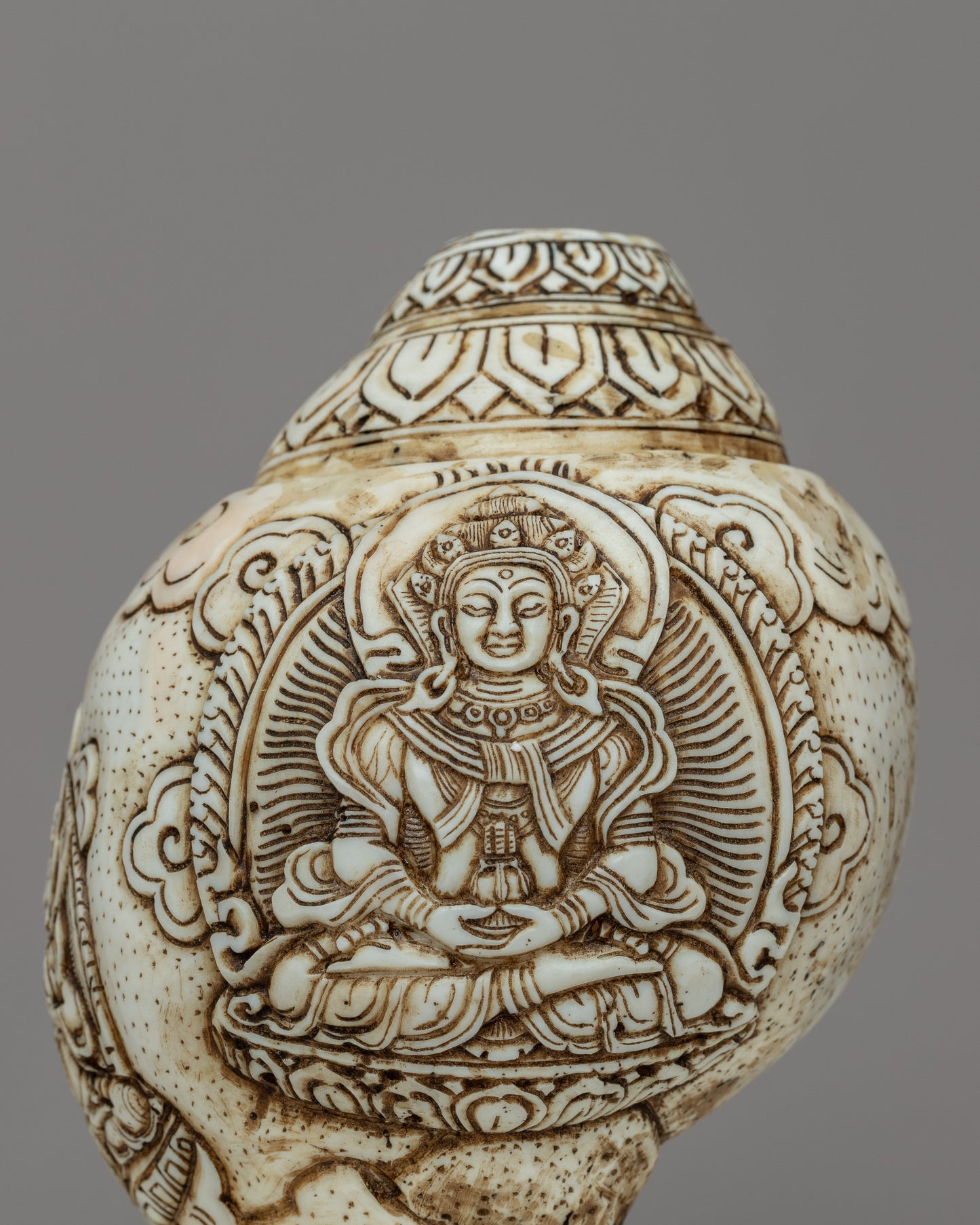 White Tara Sankha | Sacred Conch of Compassion & Healing