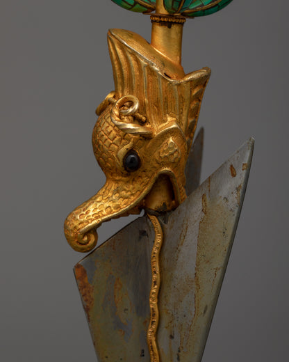 Ceremonial Phurba Dagger | Ceremonial Artifact of Buddhist Lore