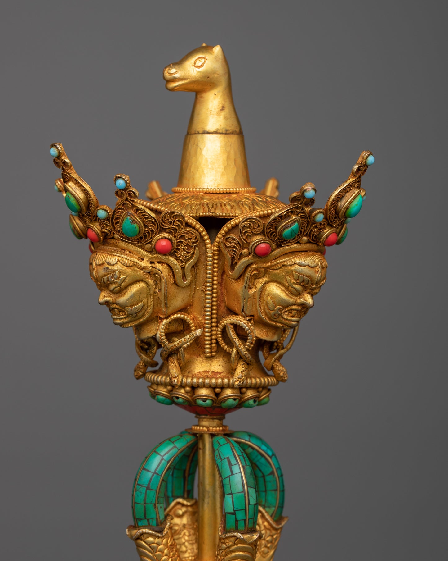 Ceremonial Phurba Dagger | Ceremonial Artifact of Buddhist Lore