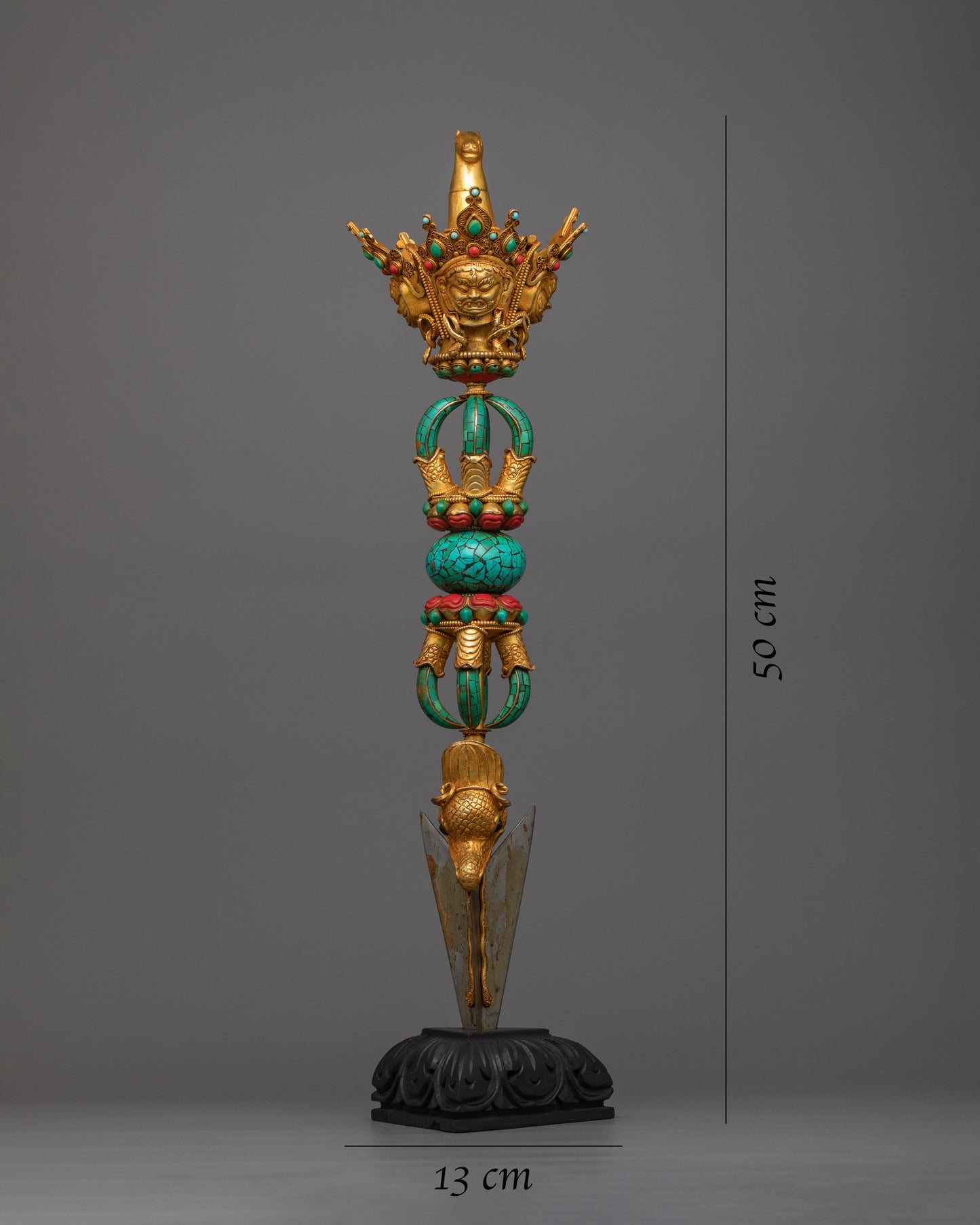 Ceremonial Phurba Dagger | Ceremonial Artifact of Buddhist Lore