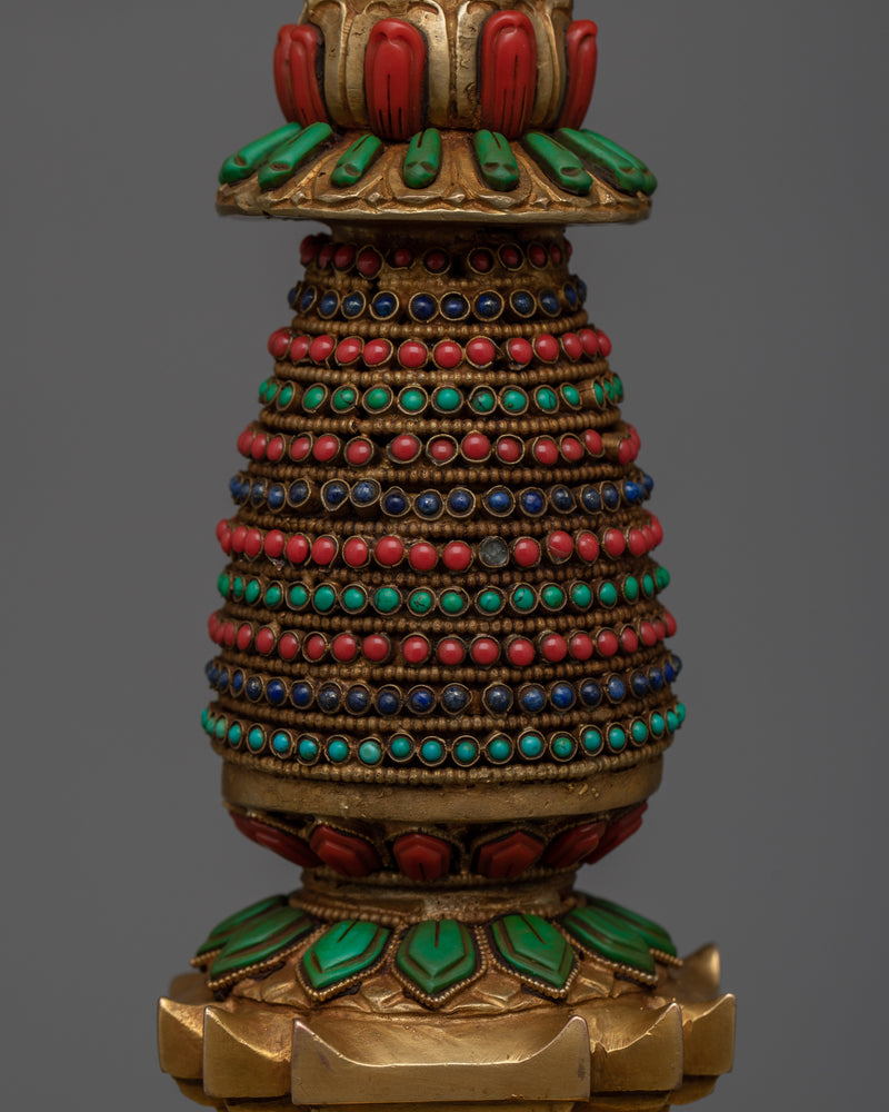 Stupa of Devotion | Celebrating the Essence of Buddhist Rituals