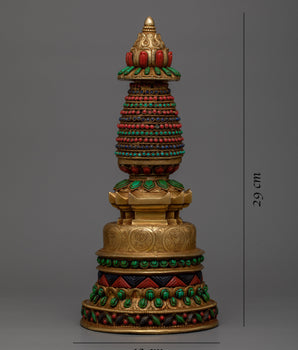 Stupa of Devotion | Celebrating the Essence of Buddhist Rituals