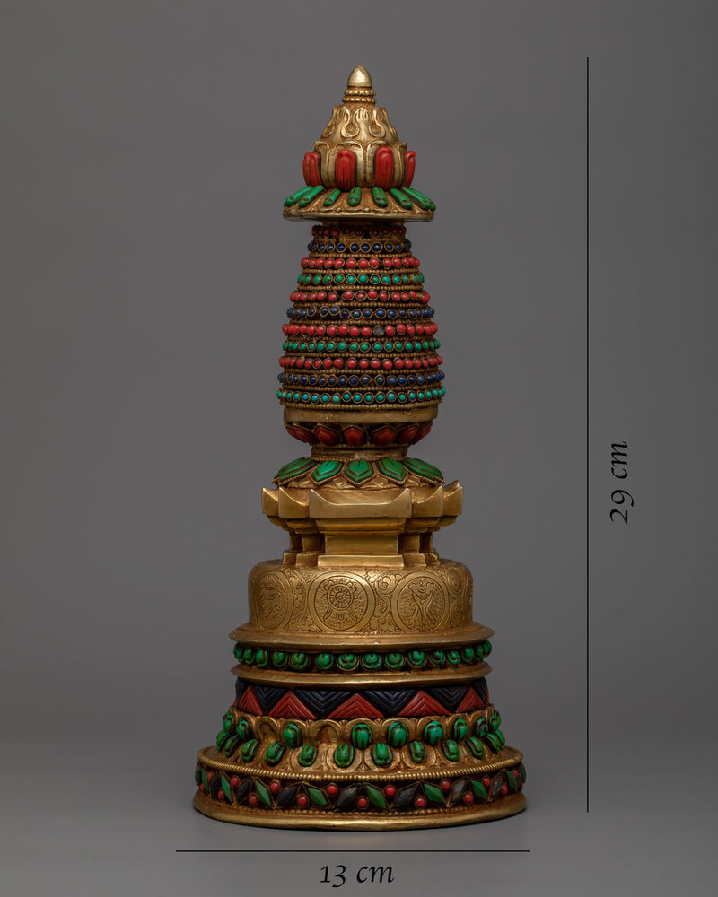 Stupa of Devotion | Celebrating the Essence of Buddhist Rituals